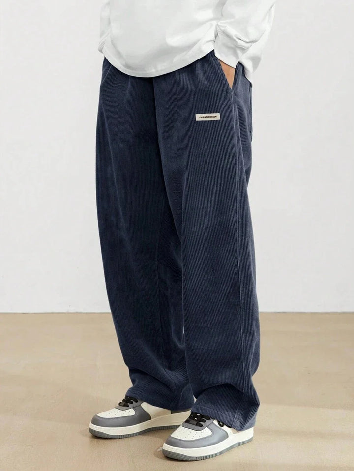BRYNOUVELLE | PANTALONS EN CORDUROY POUR HOMMES