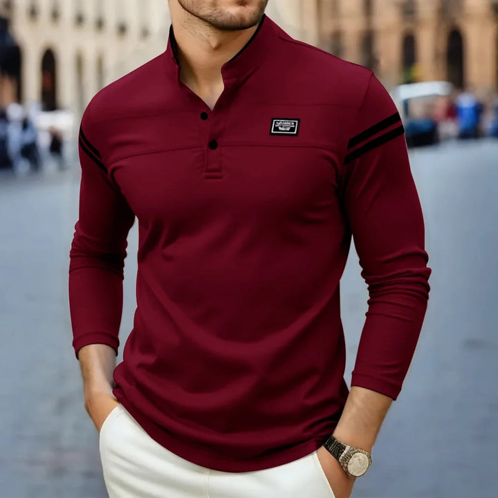BRYNOUVELLE | T-SHIRT À MANCHES LONGUES MODERNE POUR HOMME