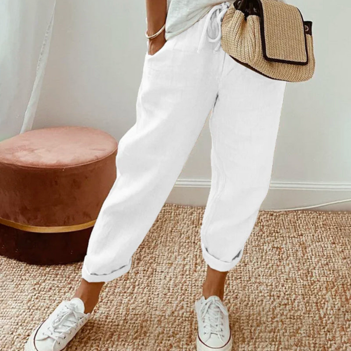 BRYNOUVELLE | Pantalon élégant en coton