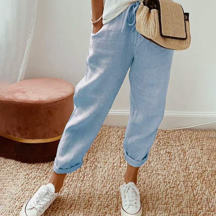 BRYNOUVELLE | Pantalon élégant en coton