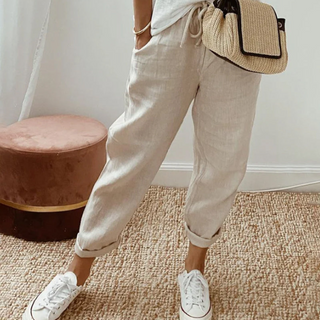 BRYNOUVELLE | Pantalon élégant en coton