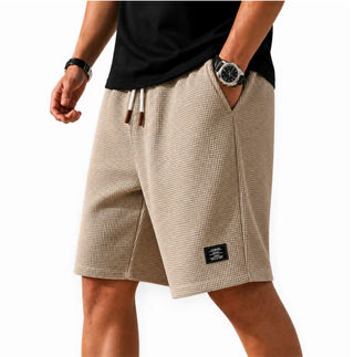 BRYNOUVELLE | SHORT EN TISSU GAUFFRÉ POUR HOMMES