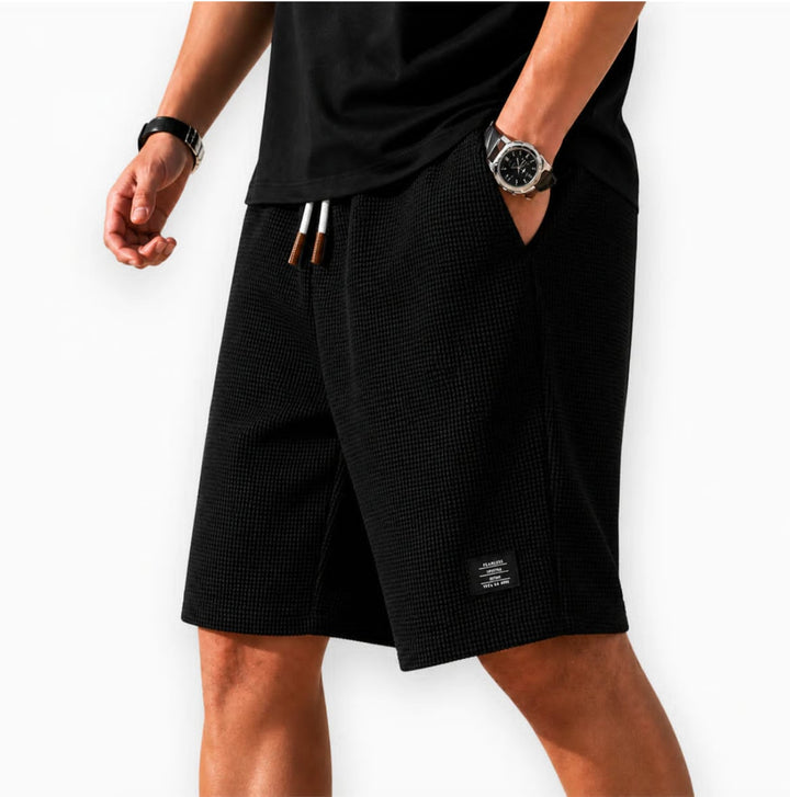 BRYNOUVELLE | SHORT EN TISSU GAUFFRÉ POUR HOMMES