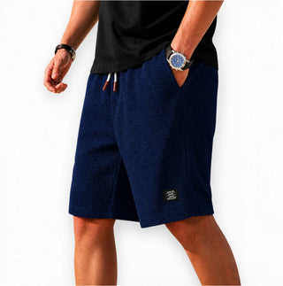 BRYNOUVELLE | SHORT EN TISSU GAUFFRÉ POUR HOMMES