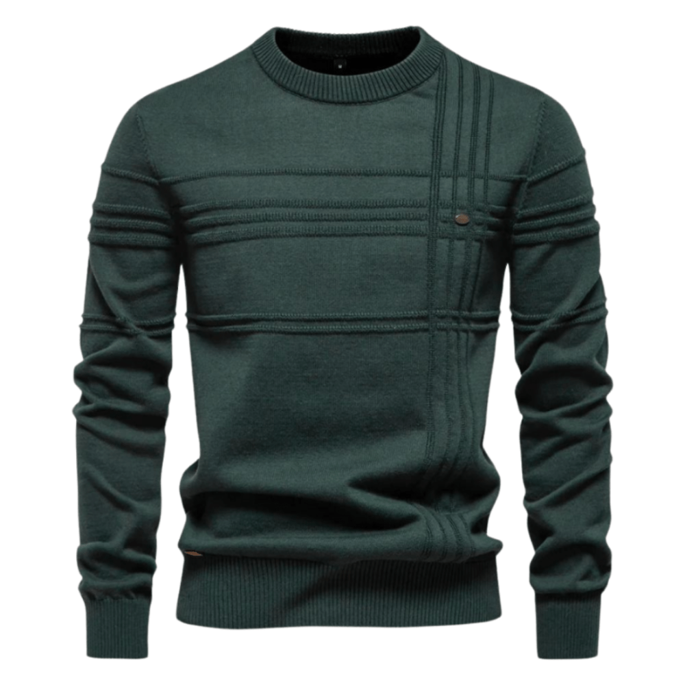 Burkhard™ | Pull pour homme élégant avec design à carreaux