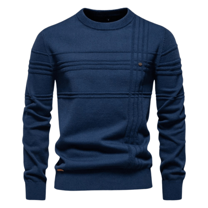 Burkhard™ | Pull pour homme élégant avec design à carreaux