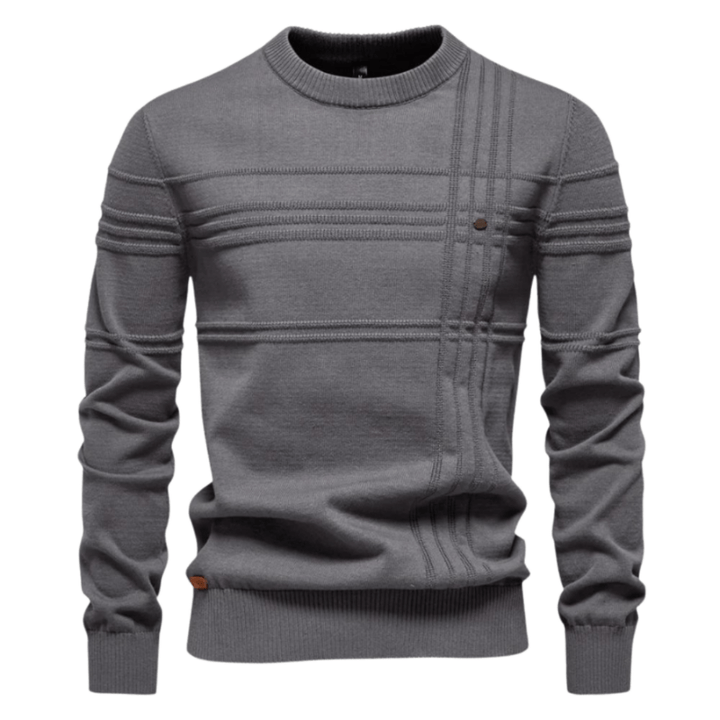 Burkhard™ | Pull pour homme élégant avec design à carreaux