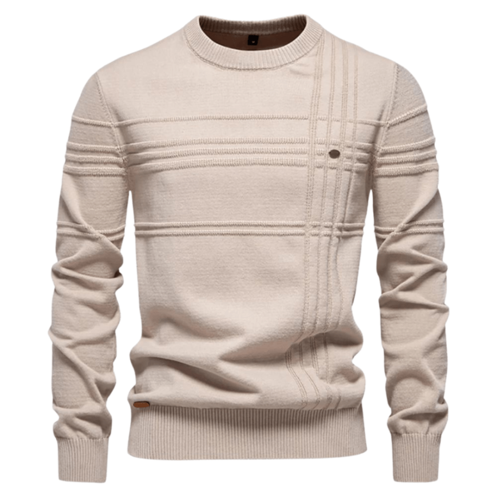 Burkhard™ | Pull pour homme élégant avec design à carreaux