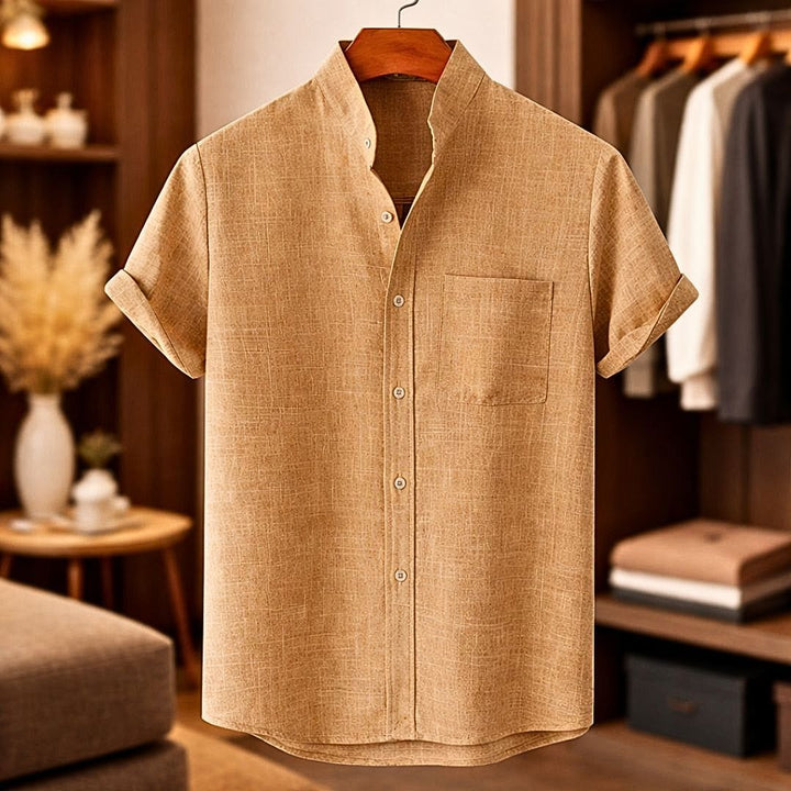BRYNOUVELLE | Chemise Homme à Manches Courtes