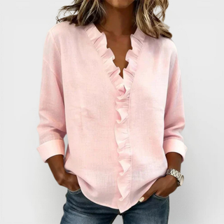 BRYNOUVELLE | Blouse à Volants Susan