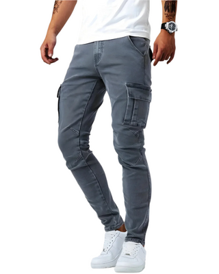 BRYNOUVELLE | PANTALON CARGO STRETCH POUR HOMMES