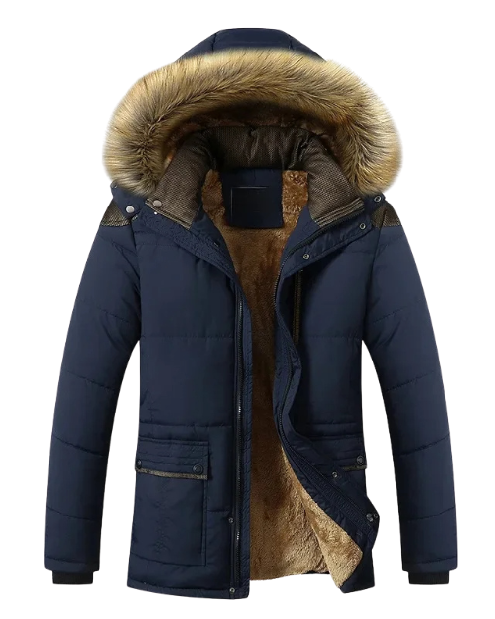 Alfonso | Veste en Polaire Matelassée