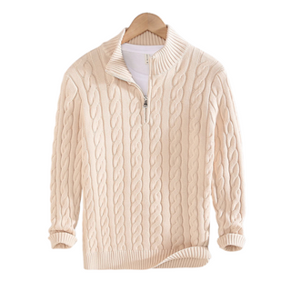 BRYNOUVELLE | Pull demi-zippé