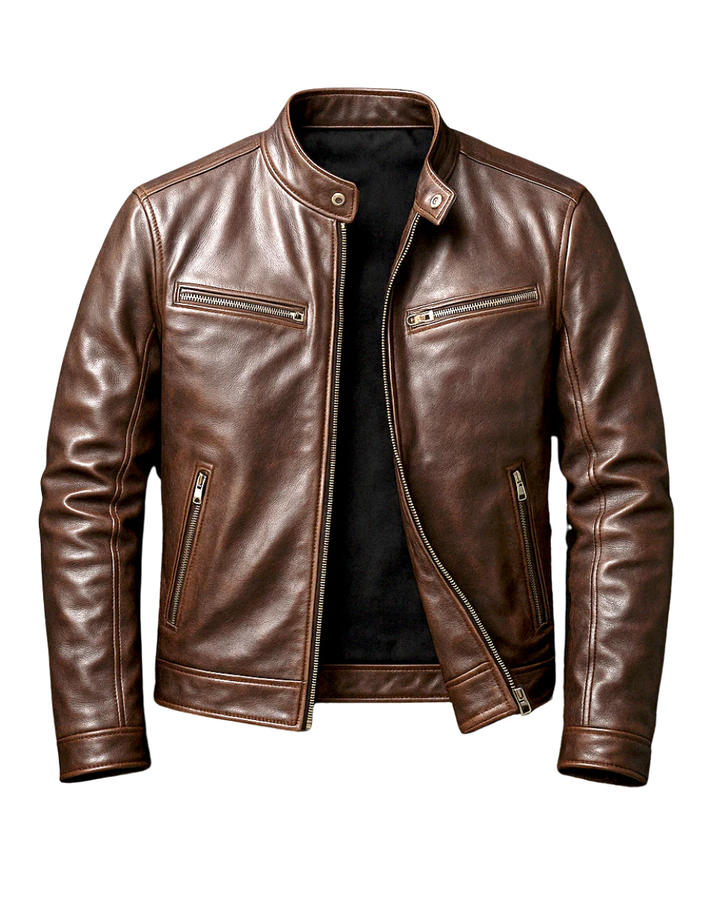 Guido | Veste en Cuir Vintage