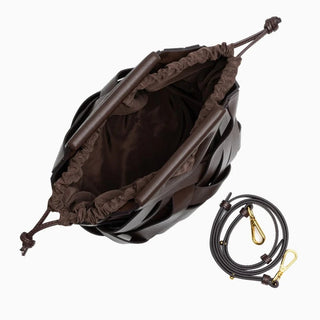 Juliette™ — Sac tressé élégant en cuir souple