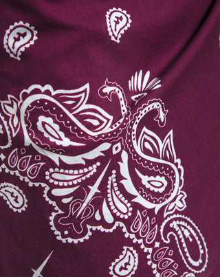 JUPE EN BANDANA CERISE