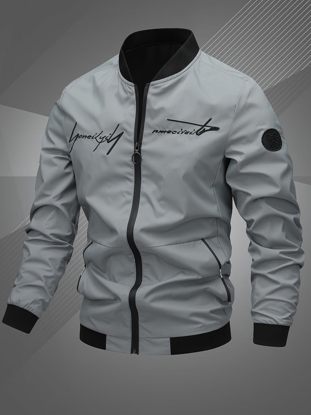BRYNOUVELLE | Veste de Baseball Masculine