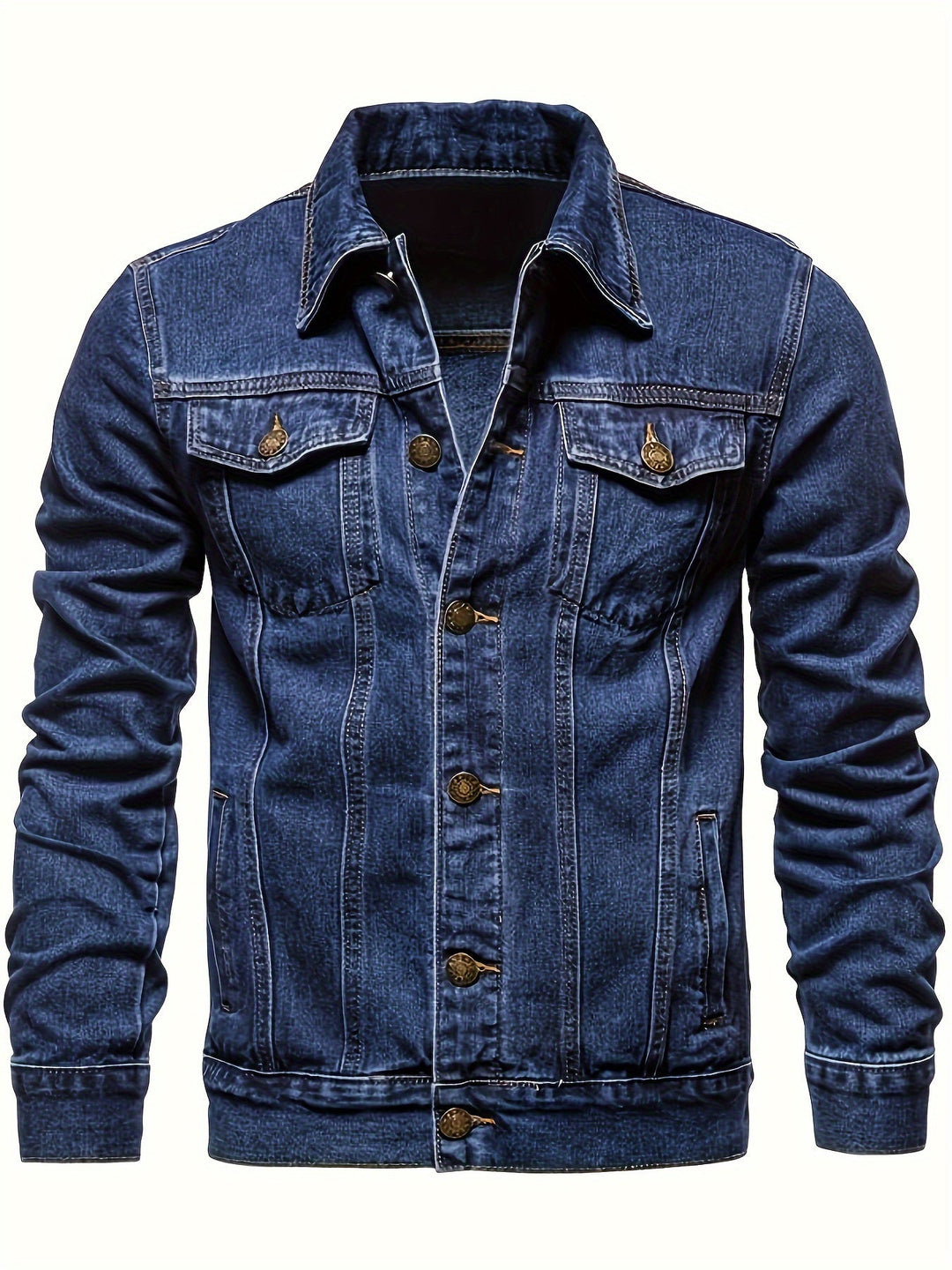 BRYNOUVELLE | Veste en Jean pour Homme - Veste de Travail
