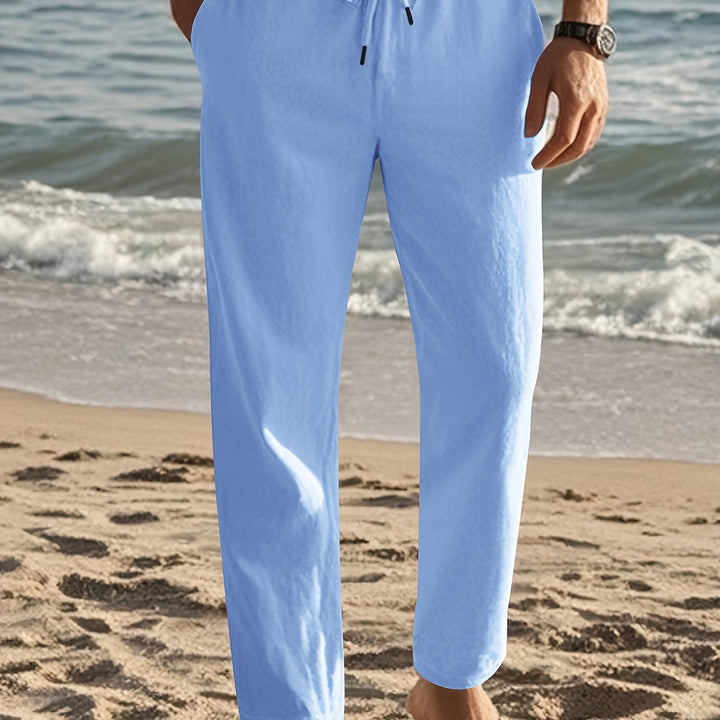 BRYNOUVELLE | PANTALON EN LIN POUR HOMMES
