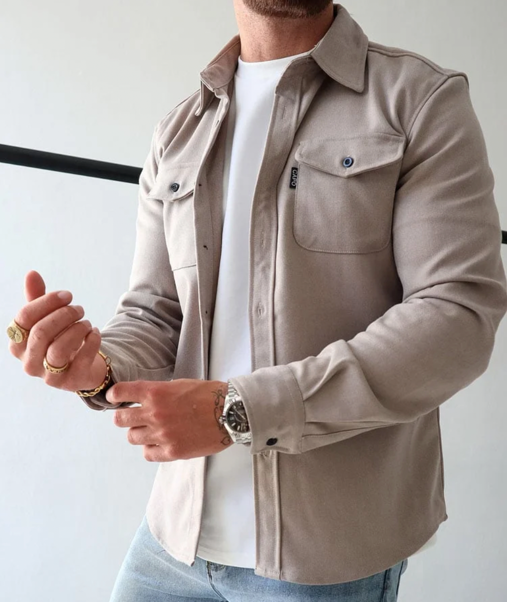 BRYNOUVELLE | Chemise-Veste pour Hommes