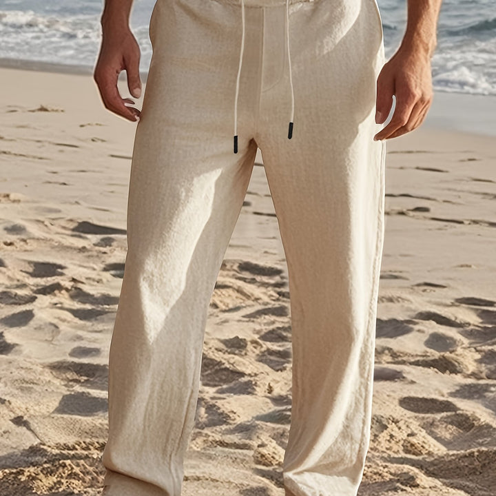 BRYNOUVELLE | PANTALON EN LIN POUR HOMMES