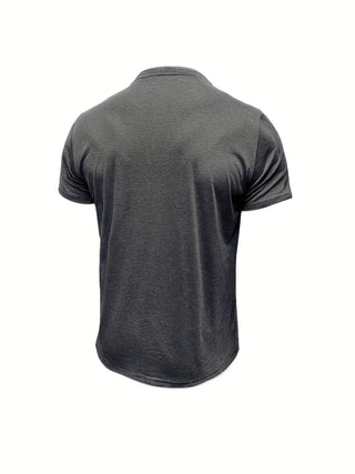 BRYNOUVELLE | T-SHIRT COL ROND ÉLÉGANT AVEC POCHE