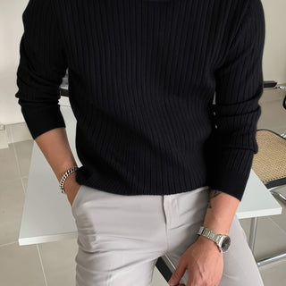BRYNOUVELLE | Pull en maille de rayonne pour hommes