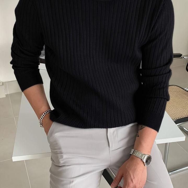 BRYNOUVELLE | Pull en maille de rayonne pour hommes