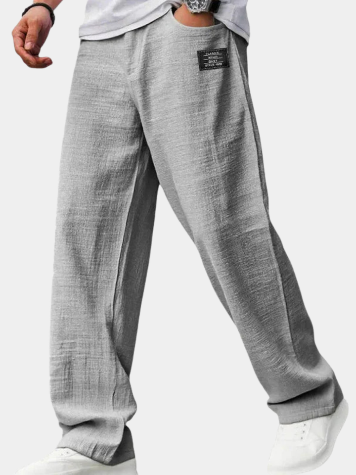BRYNOUVELLE | PANTALON À COUPE DROITE POUR HOMMES