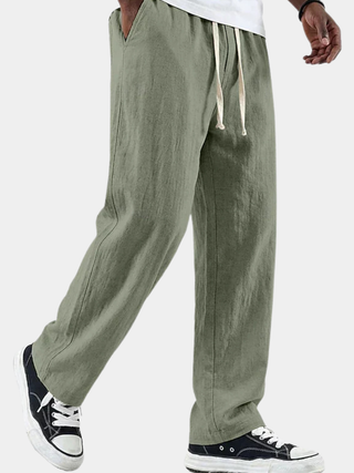 BRYNOUVELLE | PANTALONS EN LIN DE QUOTIDIEN POUR HOMMES