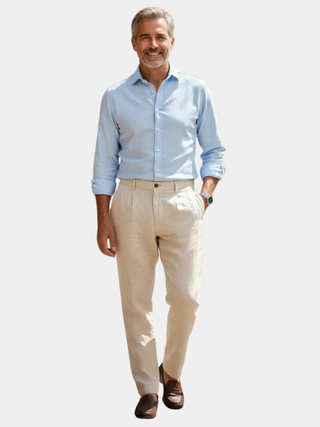 BRYNOUVELLE | PANTALONS EN LIN D&