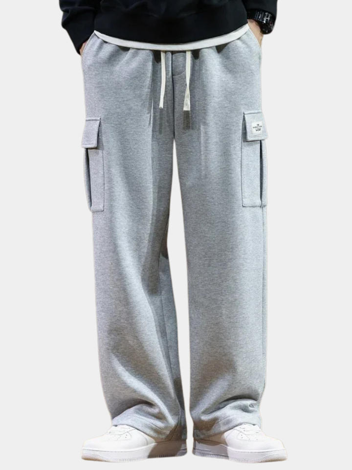 BRYNOUVELLE | PANTALON CARGO EN POLAIRE