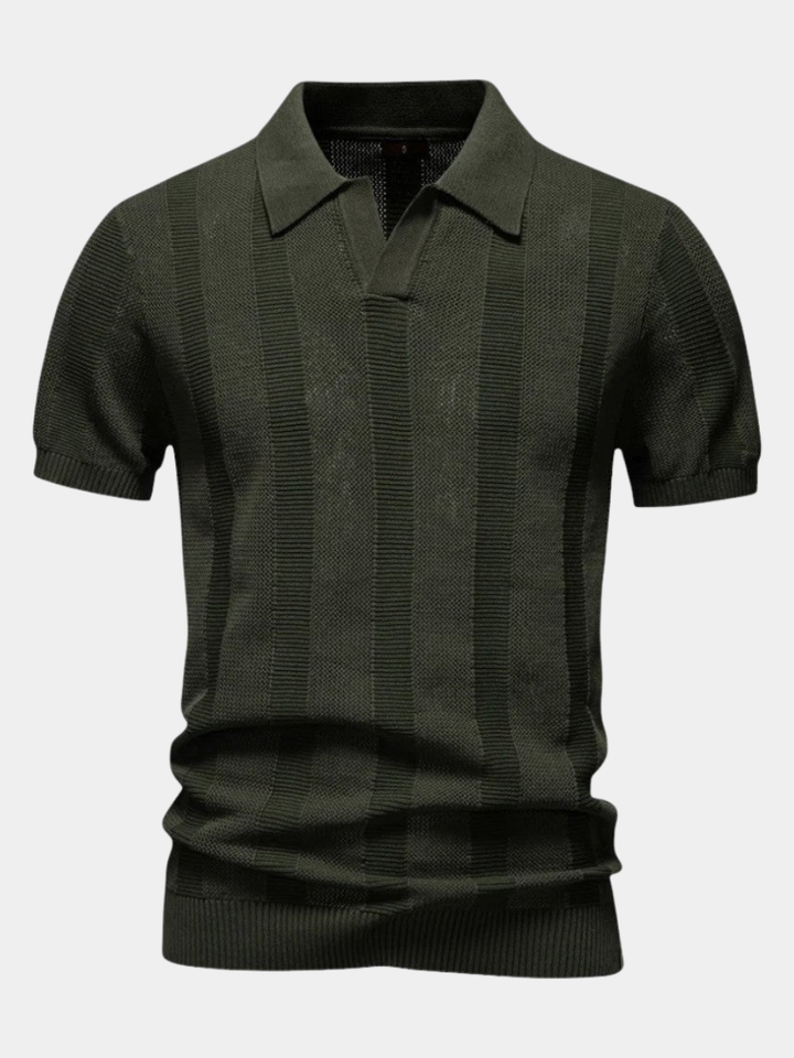 BRYNOUVELLE | POLO EN MAILLE ÉLEVÉE
