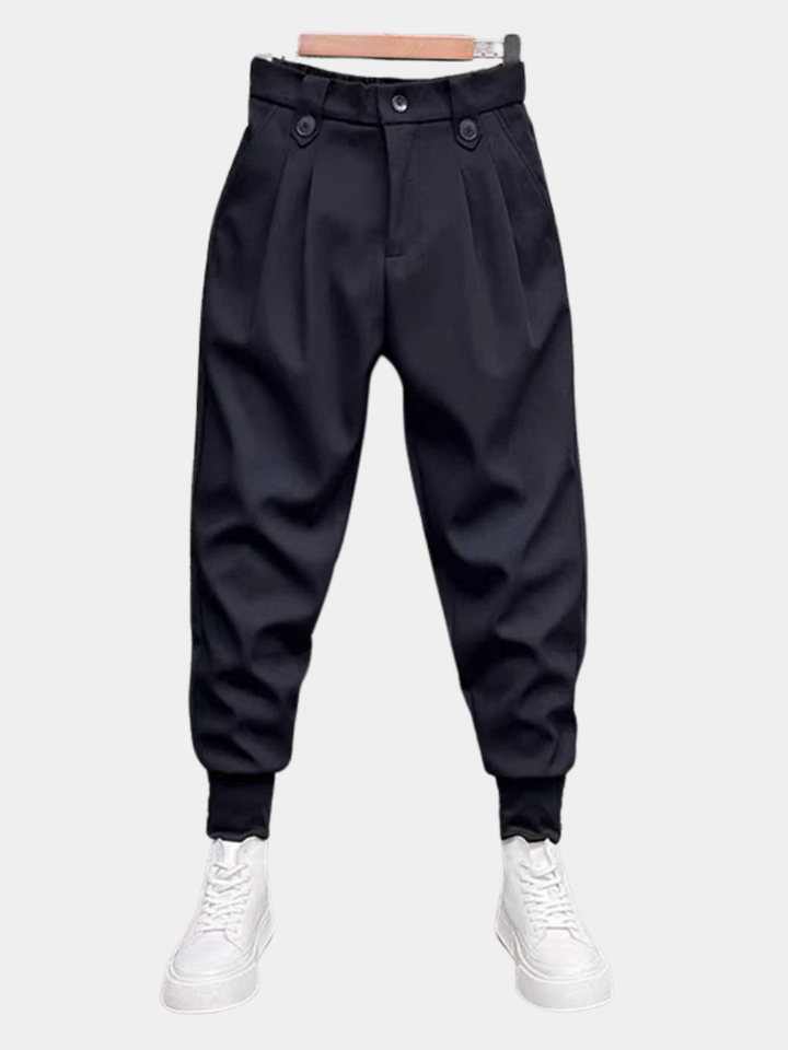 BRYNOUVELLE | SHORTS À CORDON EN LIN POUR HOMMES
