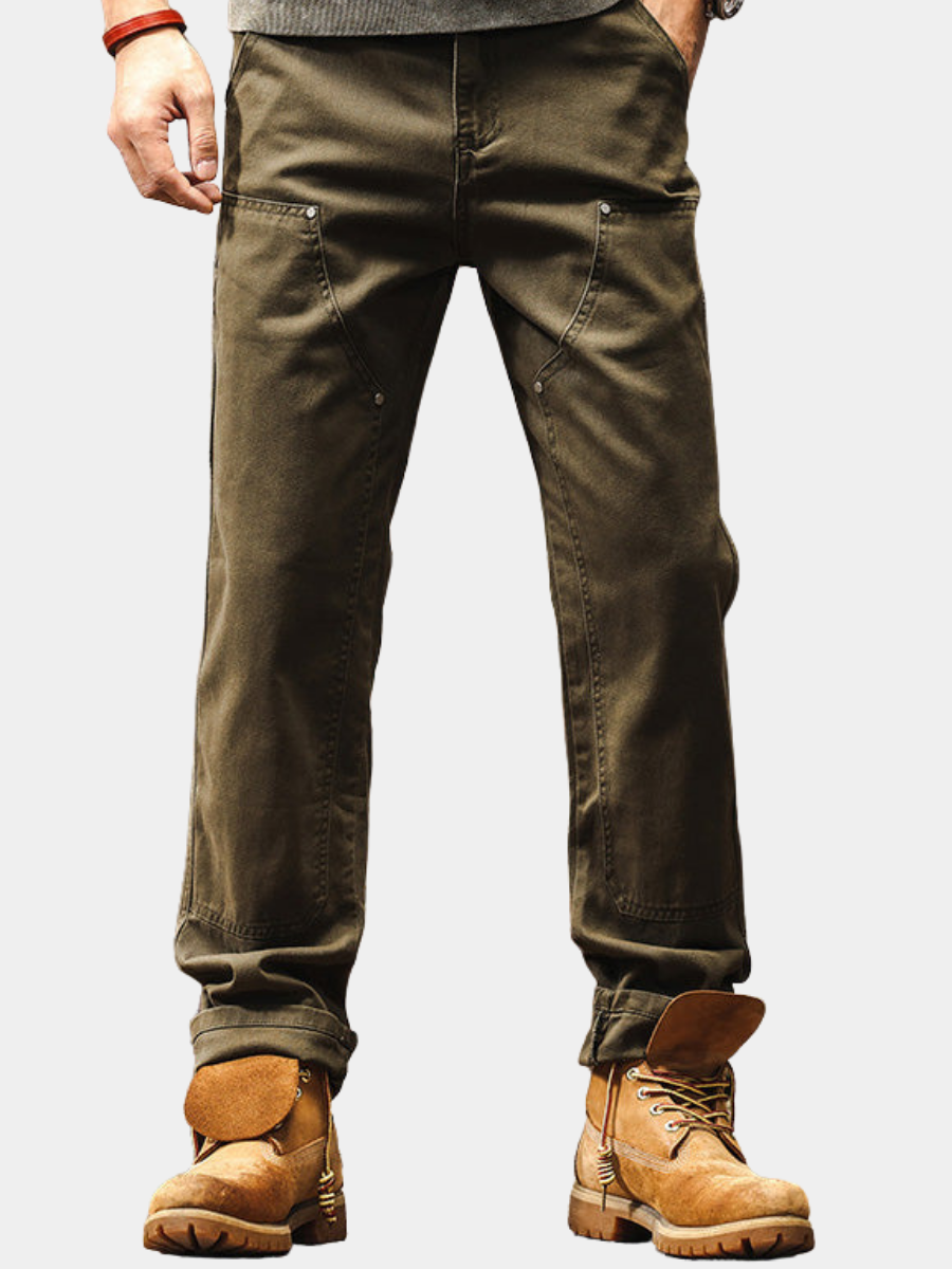 BRYNOUVELLE | PANTALON EN COTON UTILE POUR HOMME
