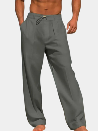 BRYNOUVELLE | PANTALONS CLASSIQUES EN LIN POUR HOMMES