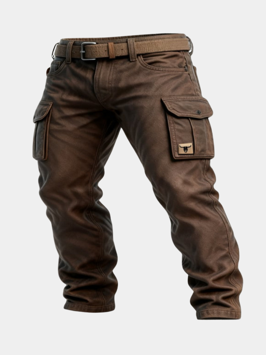 BRYNOUVELLE | PANTALON CARGO DOUBLÉ POUR HOMMES