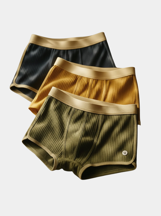 BRYNOUVELLE | BOXER EN COTON BIOLOGIQUE POUR HOMME (lot de 3)