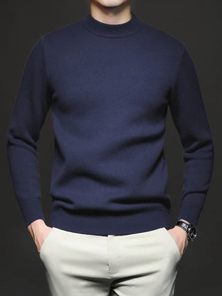 BRYNOUVELLE | Pull en Maille Coton à Col Roulé pour Hommes
