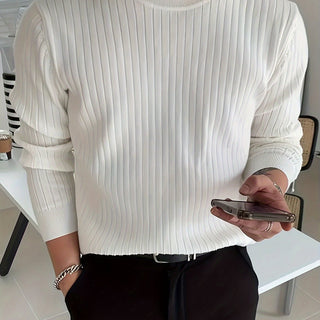 BRYNOUVELLE | Pull en maille de rayonne pour hommes