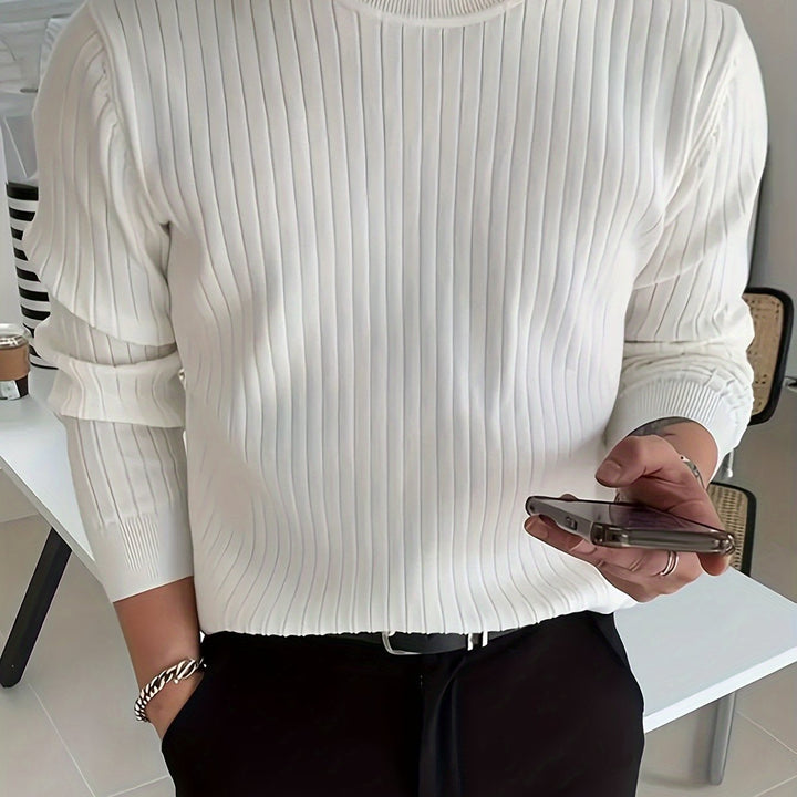 BRYNOUVELLE | Pull en maille de rayonne pour hommes
