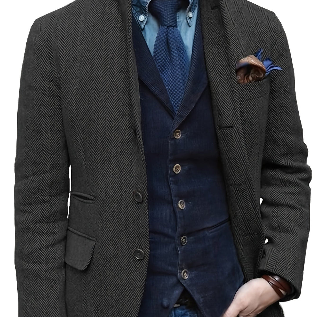 BRYNOUVELLE | Veste Vintage à Revers pour Hommes