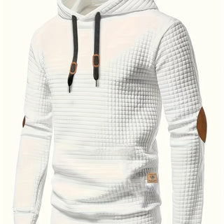 BRYNOUVELLE | VESTE À CAPUCHE À CARREAUX POUR HOMMES