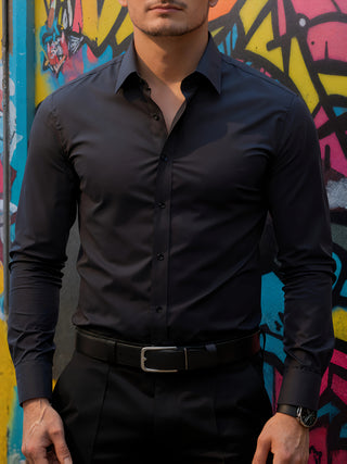 BRYNOUVELLE | Chemise à Col Classique pour Hommes