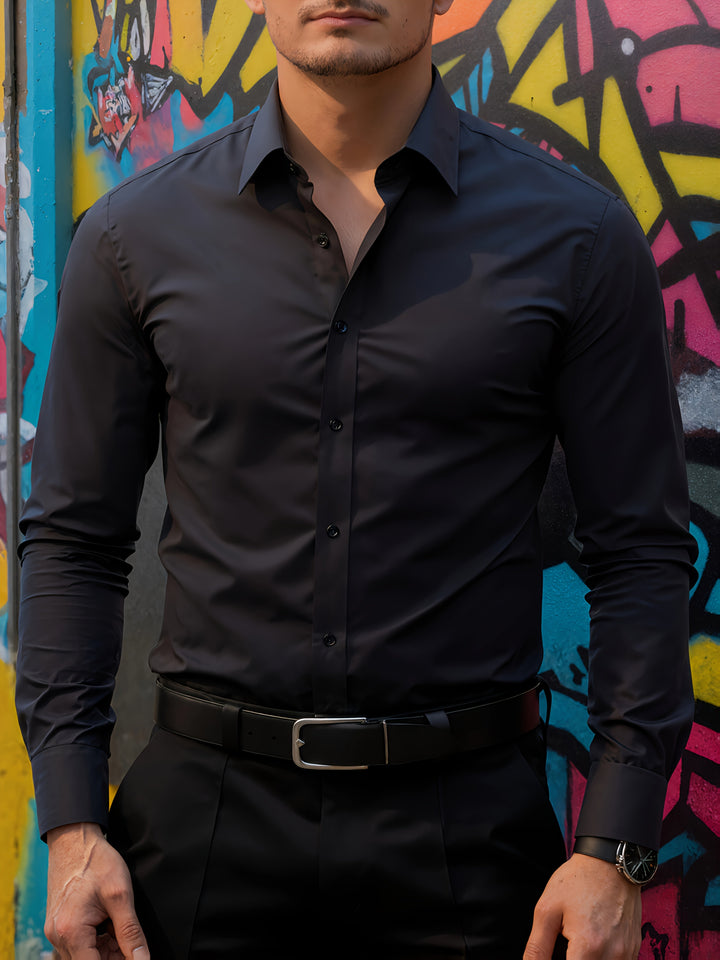 BRYNOUVELLE | Chemise à Col Classique pour Hommes