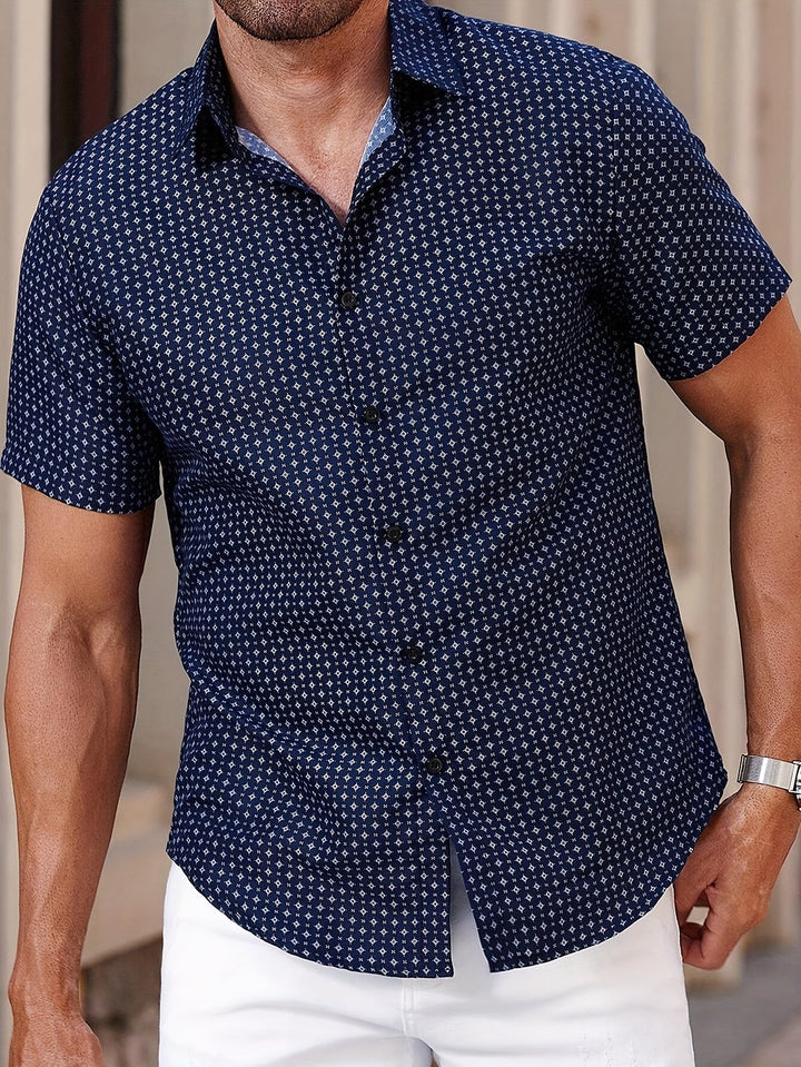 BRYNOUVELLE | Chemise Géométrique pour Hommes