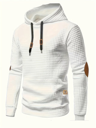 BRYNOUVELLE | VESTE À CAPUCHE À CARREAUX POUR HOMMES