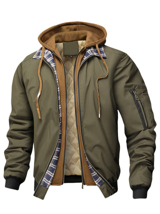 BRYNOUVELLE | Veste de travail à capuche pour homme