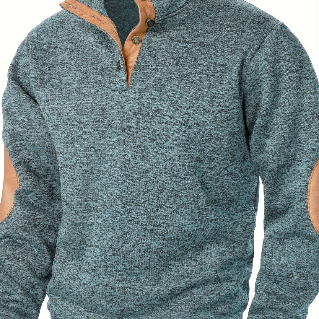BRYNOUVELLE | PULL EN MAILLE À COL MONTANT POUR HOMMES