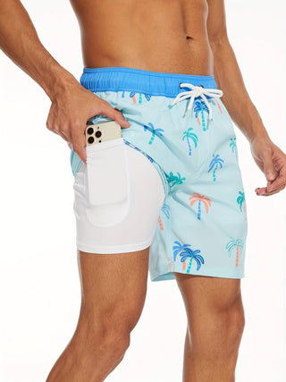 BRYNOUVELLE | SHORTS DE BAIN DE VACANCES POUR HOMMES